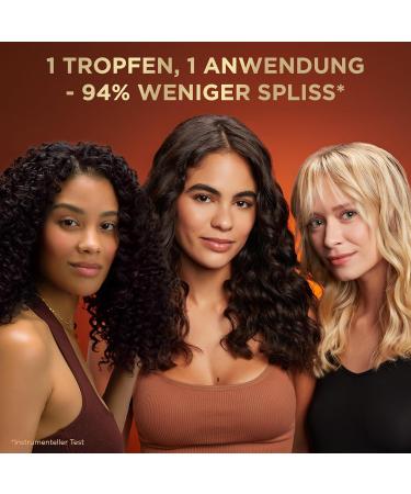 Garnier True Treasures Repairing Serum for Split & Brittle Hair | Acacia Honey | Heat Protection up to 230 C | 115 ml - Buy Online on GoSupps.com