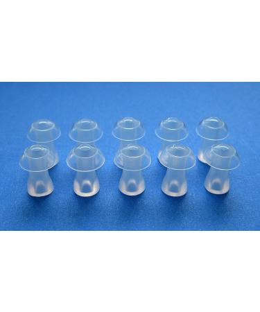 HiiBaby 10pcs (S) Soft Replacement Mushroom Domes Eartips Earbuds for Siemens : Touching Motion Nitro Aquaris Siemens Life Lotus 12P 13P 13SP 23P 23SP 23M BTE Hearing Enhancer Accessory - Buy Online on GoSupps.com