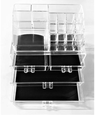 Shop Transparent Acrylic Cosmetic Organizer | Home & Garden Products - International Shipping Available - Buy Online on GoSupps.com