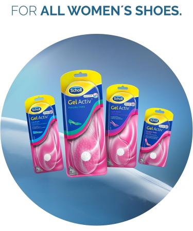 Scholl Gel Activ Open Shoes Insoles - One Size Fits All - Buy Online on GoSupps.com
