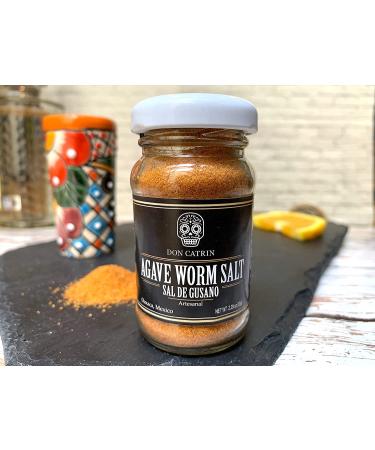 Premium Sal de Gusano Agave Worm Salt 65g - Ideal for Tequila & Mezcal | Don Catrin - Buy Online on GoSupps.com