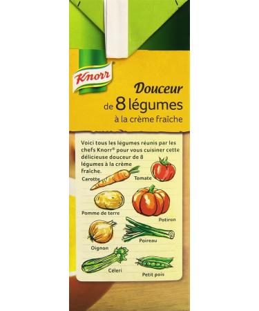 Knorr 8 Vegetable Smooth Soup with Cr me Fra che - 1L Brick - Buy Online on GoSupps.com