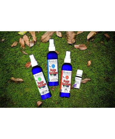 Amrita Aromatherapy Organic Bugs BeGone 120mL (4 fl. oz.) - DEET-Free Natural Essential Oil Blend - Buy Online on GoSupps.com