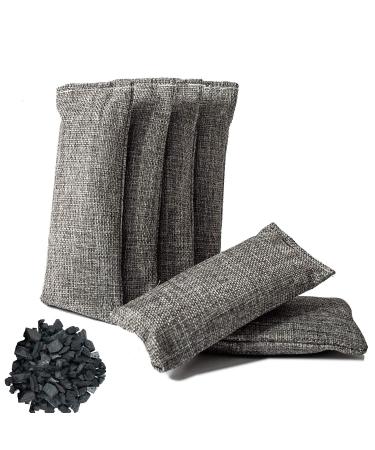 12 Packs Natural Air Purifying Bag, Shoe Deodorizer and Odor Eliminator, 100% Natural Activated Bamboo Charcoal Non-Toxic, (75g Each Pack) - Buy Online on GoSupps.com