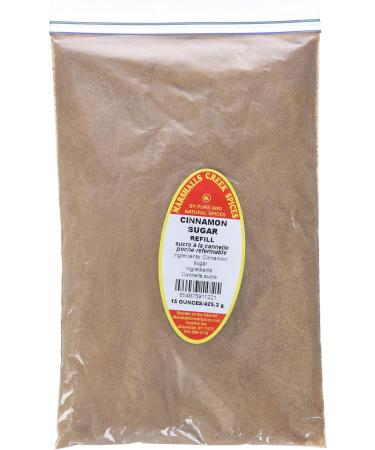 Marshalls Creek Spices Marshalls Creek Kosher Spices Cinnamon Sugar Refill 15 Oz 15 ounces - Buy Online on GoSupps.com