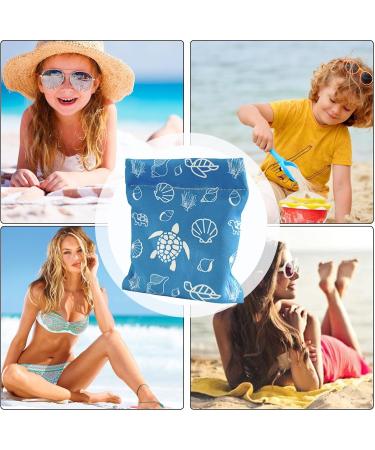 Beach Sand Remover Bag | Cotton Sand Remover for Beach | Pure Roller Cloth Sand Brush for Beach Talc-Freely | Beach Powder Sand Removing for Beach Vacation Camping Oceans - Buy Online on GoSupps.com