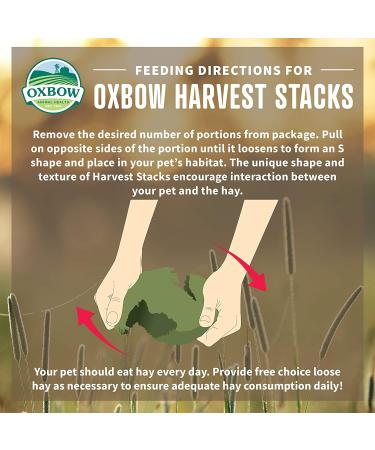 Oxbow Harvest Hay Stacks - 35 oz - Western Timothy Hay for Small Pets - Buy Online on GoSupps.com
