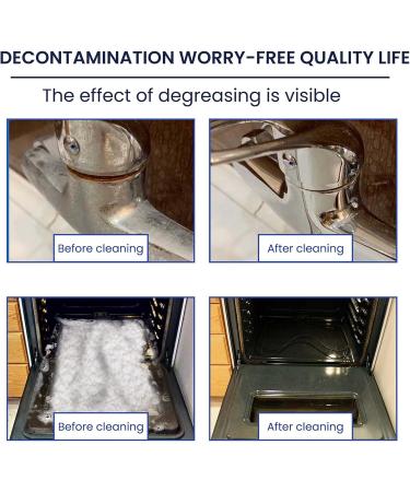 3Pcs Multipurpose Kitchen Cleaner Spray Rinse Free Rust Removal Decontamination Effective Degreaser Home Oil Dirt Cleaning Products - Buy Online on GoSupps.com