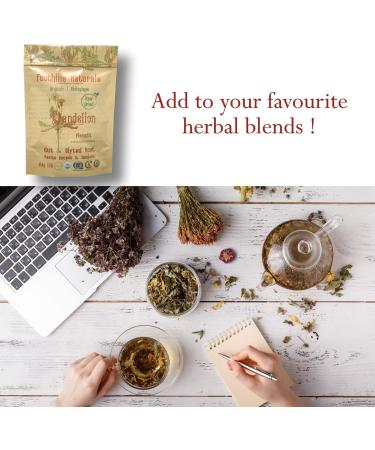 Foothills Naturals Dandelion Root Dry Raw Organic - 1 Pound / 454g Cut - Buy Online on GoSupps.com