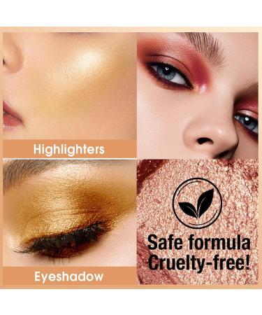  MEITREND Matte Eyeshadow Stick Highly Pigmented Shimmer Eyeshadow Pencil Soft Creamy Nude Glitter Makeup Pencil - Buy Online on GoSupps.com