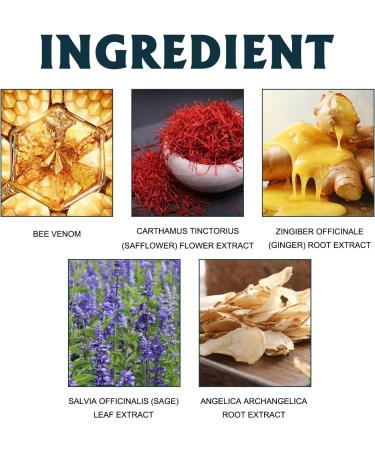 Buy Lukmlca Bienengift Fußbad & Perlen - Lymphatic Foot Ointment (2 Pack) | International Shipping Available - Buy Online on GoSupps.com