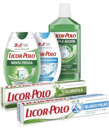  Varios LICOR DEL POLO - Chlorophyll ultracleaning toothpaste 75 ml - unisex - Buy Online on GoSupps.com