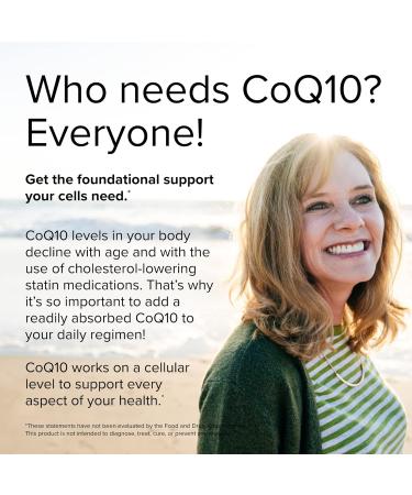 Terry Naturally CoQ10 Chewables 100 mg - 30 Tablets | 8X Absorption | Antioxidant for Cellular Energy Heart & Brain Health - Buy Internationally - Buy Online on GoSupps.com