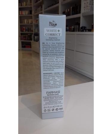 Dr C Tuna White Correct Brightening Exfoliating Cleanser 100 ml - Buy Online on GoSupps.com