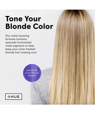 dpHUE Cool Blonde Shampoo 8.5 oz - Purple Toning Shampoo for Color-Treated Hair - Buy Online on GoSupps.com