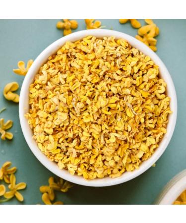  HQZMCTE Natural Dried Osmanthus Grade A for an Aromatic and Refreshing Herbal Tea 30g - Buy Online on GoSupps.com