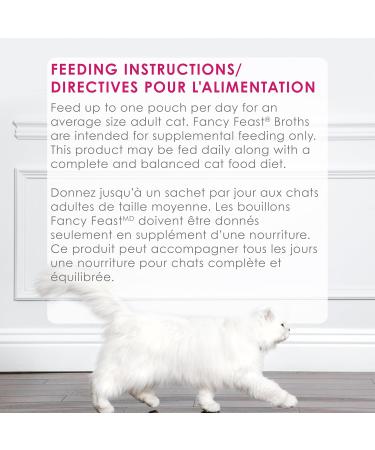 Fancy Feast Broths Cat Food Complement Seafood Bisque Collection Variety Pack 3 Flavours - 40 g Pouch (12 Pack) Seafood Bisque Variety 12 - Buy Online on GoSupps.com