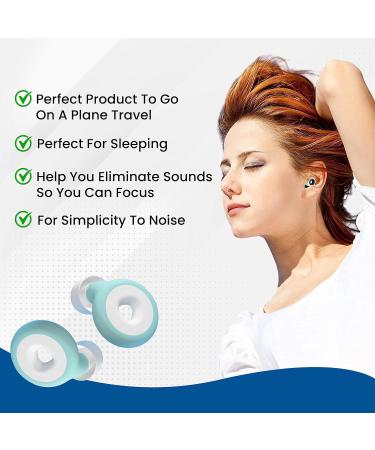 Noise Reduction Ear Plugs for Sleeping - Best Noise Cancelling Ear Plugs | Sleep Ear Plugs in Green & Black - Comfortable & Effective Sleep Solutions - Buy Online on GoSupps.com