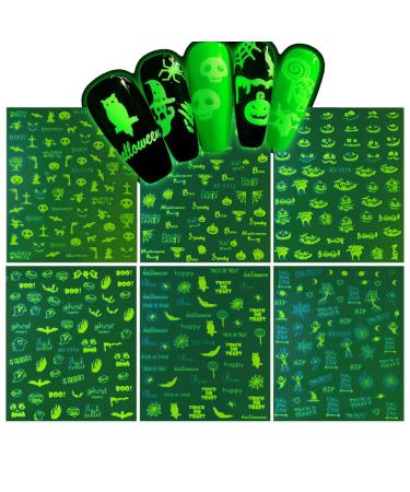 Festive Decal Embossed Sticker Manicure Foils For Parties Celebrations Christmas Halloween Holiday Party Decal