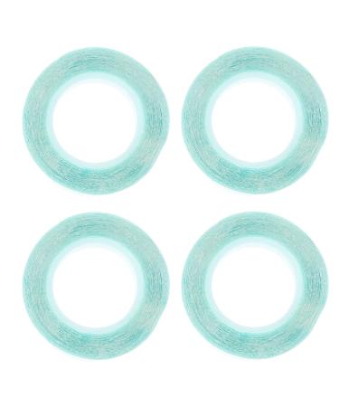 Beaupretty 4 Rolls Rolle Rolle Tap Lace Front W ckenband Hairfirkband Tab tape for hairproofing top ligament front blue hair tie Paper front lace adhesive stripes