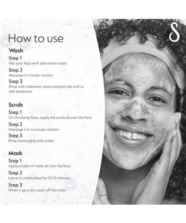 SWISS IMAGE Whitening Care - 3 in 1 Lightening Makeup Remover: Cleanser-Scrub-Mask - Natural Ingredients - Paraben and Phthalate Free - 100ml - Buy Online on GoSupps.com