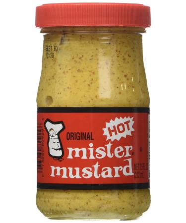 Mister Mustard Original Mustard, 7.5 Ounce, Pack of 6 7.5 Fl Oz (Pack of 6)