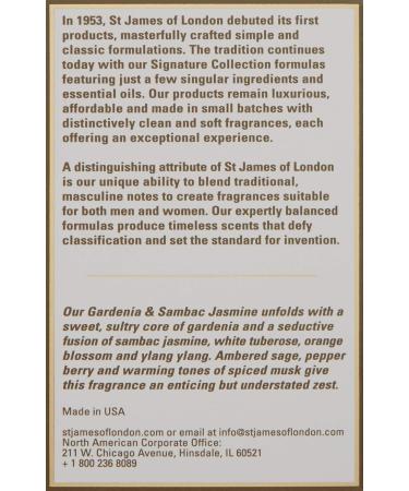 St James of London Gardenia & Sambac Jasmine Parfum 1.69 Fl Oz - Buy Online on GoSupps.com