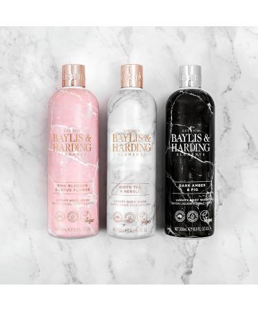 Buy Baylis & Harding Pink Blossom & Lotus Flower Luxury Shower Gel 500ml - 4 Pack | International Shipping Available - Buy Online on GoSupps.com