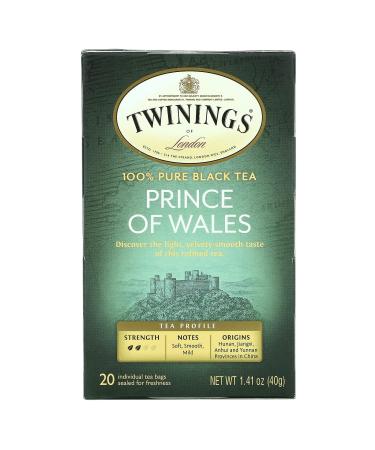 Twinings Prince of Wales Tea 20 Tea Bags 1.41 oz (40 g)