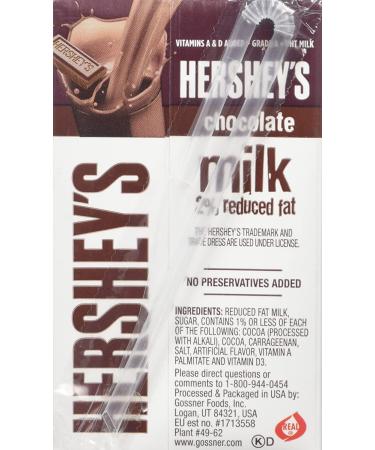 Hershey's Chocolate Flavored Milk - 21- 8 Ounce Aseptic Boxes - Buy Online on GoSupps.com