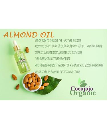 100% Pure Sweet Almond Oil 128 oz - Cold Pressed, Unrefined, Extra Virgin - 1 Gallon Therapeutic Grade for Hair, Skin, Body, Nails, Beard - Carrier Oil for Essential Oils - 128 Fl Oz - Buy Online on GoSupps.com
