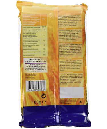 Buy Roland Bretzeli Salted 100g - Authentic Swiss Snack | Fast International Shipping - Buy Online on GoSupps.com