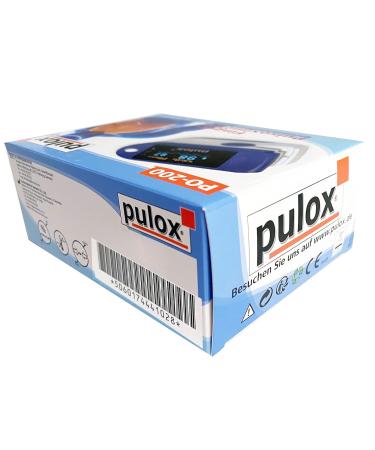 Buy PULOX PO-200 Pulse Oximeter with LCD Display - Pack of 2 | Accurate Health Monitoring | International Shipping - Buy Online on GoSupps.com