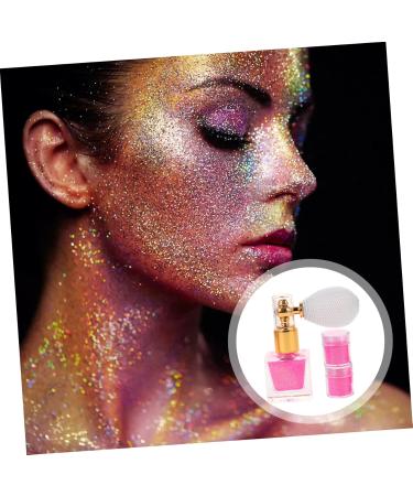 Beavorty 3 Sets Glitter Powder Body Powder Pink Powder Cosmetic Shimmer Body Glitter Highlight Flash Powder As Shown 2x3pcs 7.4X6.8CMx3pcs - Buy Online on GoSupps.com