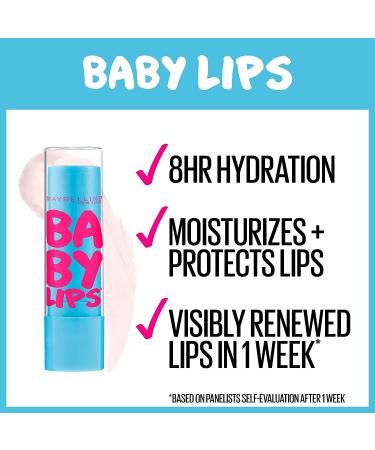 Maybelline Baby Lips Moisturizing Lip Balm Cherry Me 0.15 oz - Pack of 1 - Buy Online on GoSupps.com