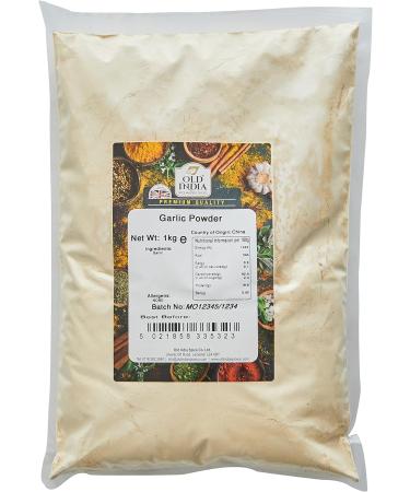 Old India Extra Hot Chilli Powder 1 Kg & Garlic Powder 1 Kg + Garlic Powder 1 kg (Pack of 1) - Buy Online on GoSupps.com