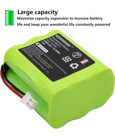 Replacement Battery for 2GIG 228844 Go Control Panels | Compatible Linear Corp PERS-4200 | 7.2V 2000mAh Ni-MH - Buy Online on GoSupps.com