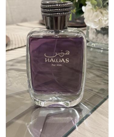 Hawas Men's Cologne for Him - Eau De Parfum Spray 3.4 OZ - Buy Online on GoSupps.com