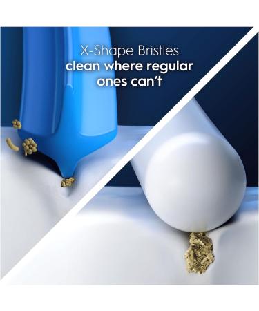 Oral-B Smart 7 7000N Blue Electric Rechargeable Toothbrush and Oral-B Cross Action 4ct + Refills - Buy Online on GoSupps.com