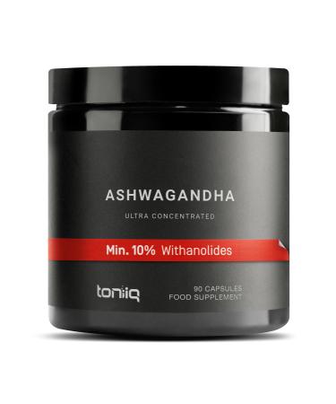 26 000mg 20x Concentrated Ashwagandha Capsules - 10% Withanolides - Ultra High Strength Ashwagandha Root Extract - Wild Harvested in India - Highly Concentrated and Bioavailable Ashwagandha Supplement 90 count (Pack of 1)
