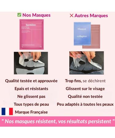 6 Masques Premium | Masque Collagene et Acide Hyaluronique | Masque collag ne Anti-Rides Anti Cernes | Masque visage Soins Hydratant Raffermissant Anti- ge | Peau Lisse et clatante - Buy Online on GoSupps.com
