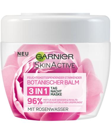 Garnier face mask Botanical Balm 3in1 day+night+mask with rose water SkinActive pack of 2 (2 x 140 ml)