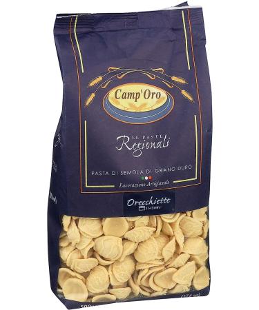 Camp'Oro Le Regionali Italian Orecchiette Pasta - 17.6 oz (Pack of 16) - Buy Online on GoSupps.com