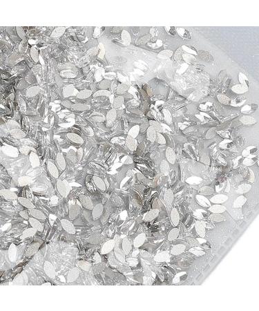 Flatback Nail Rhinestones Sparkling Decorative ABS Material DIY Nail Art Beauty Nail Art - Buy Online on GoSupps.com