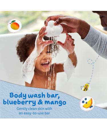 Childs Farm Kids Body Wash Bar 60g - Blueberry & Organic Mango - Buy Online on GoSupps.com