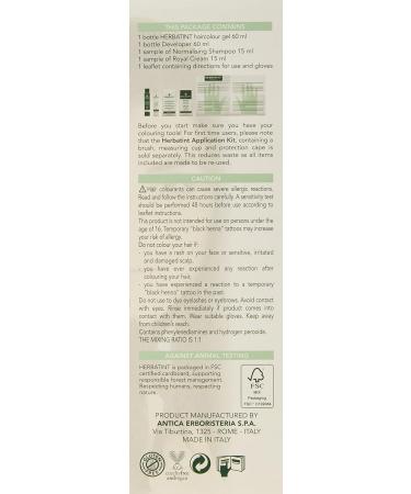 Herbatint 5C Light Ash Chestnut Hair Dye - Natural Hair Color - Buy Online on GoSupps.com