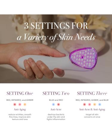 reVive Light Therapy Lux Collection - Clinical Acne & Anti-Aging Device for Flawless Skin - International Shipping Available - Buy Online on GoSupps.com