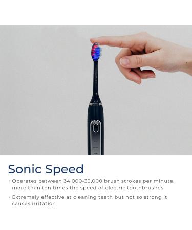 PerioSciences LED Electric Toothbrush | Rechargeable Sonic Toothbrush with Light Therapy for Teeth Whitening | Optimal Oral Care - International Shipping Available - Buy Online on GoSupps.com