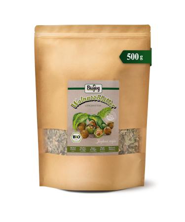 Biojoy Biojoy Organic Walnut Leaf Herbal Tea (500g) dried and cut (Juglans regia)