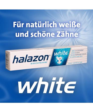 HALAZON White 1 Series Pack Whitening Toothpaste (75ml) - Effective Teeth Whitening with Fluoride for Bright White Smile - Buy Online on GoSupps.com